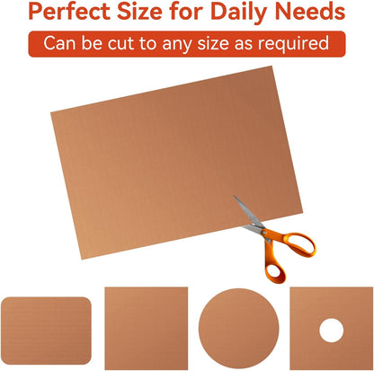 Oven Liners for Bottom of Electric Gas Oven, Reusable Non-Stick Teflon Protector Mat, Heat Resistant Grill Mats Outdoor, Easy to Clean Gas Stove Liners BPA and PFOA Free 23.6"x 15.7" Stovetop Cover
