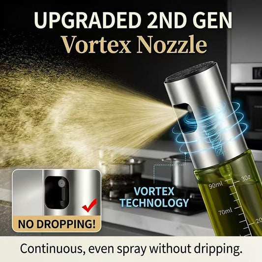 Oil Sprayer for Cooking - Olive & Avocado Oil Spray Bottle