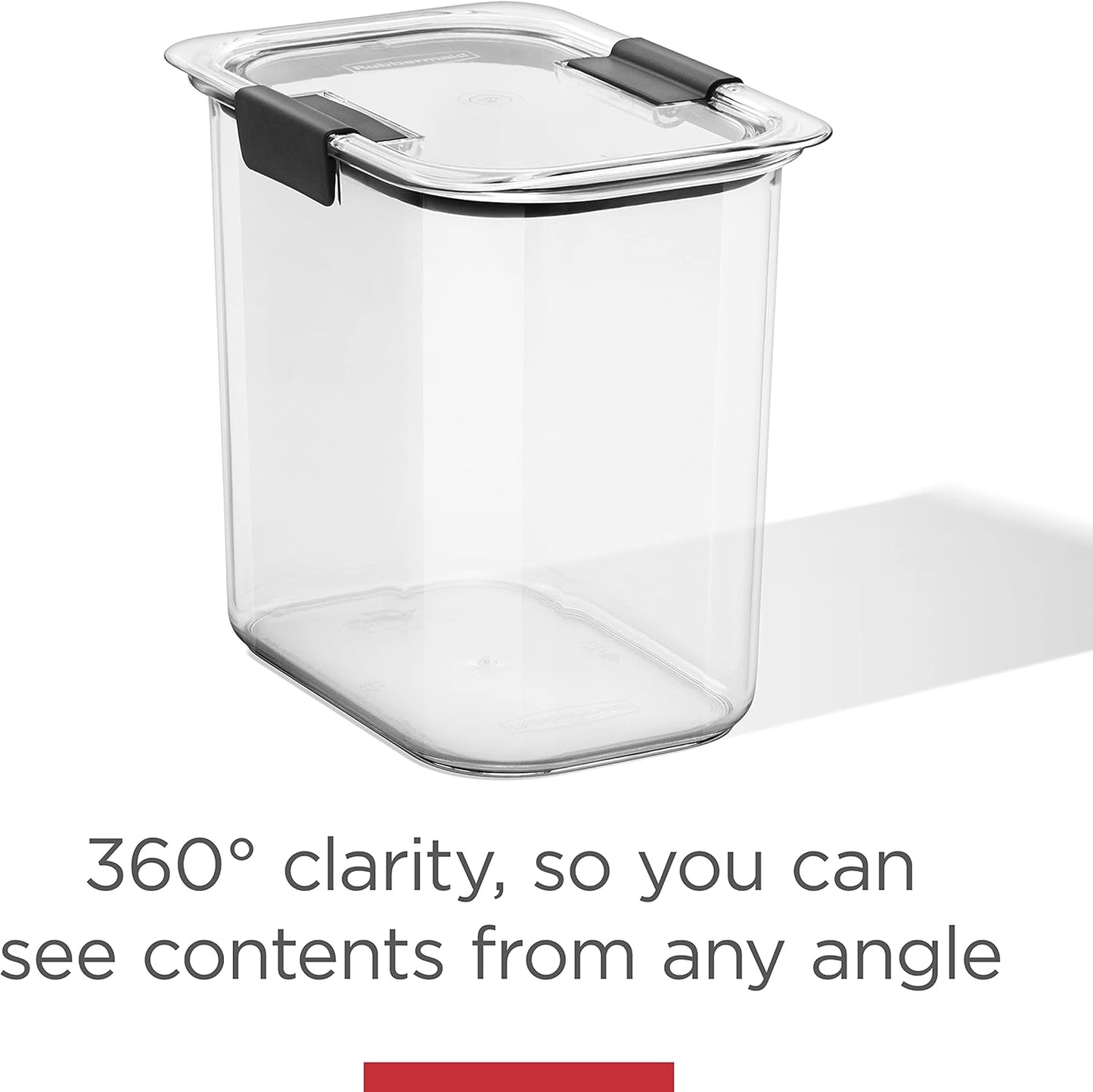 Rubbermaid Brilliance Pantry 10 Piece Set, Clear and Airtight Food and Pantry Storage Containers