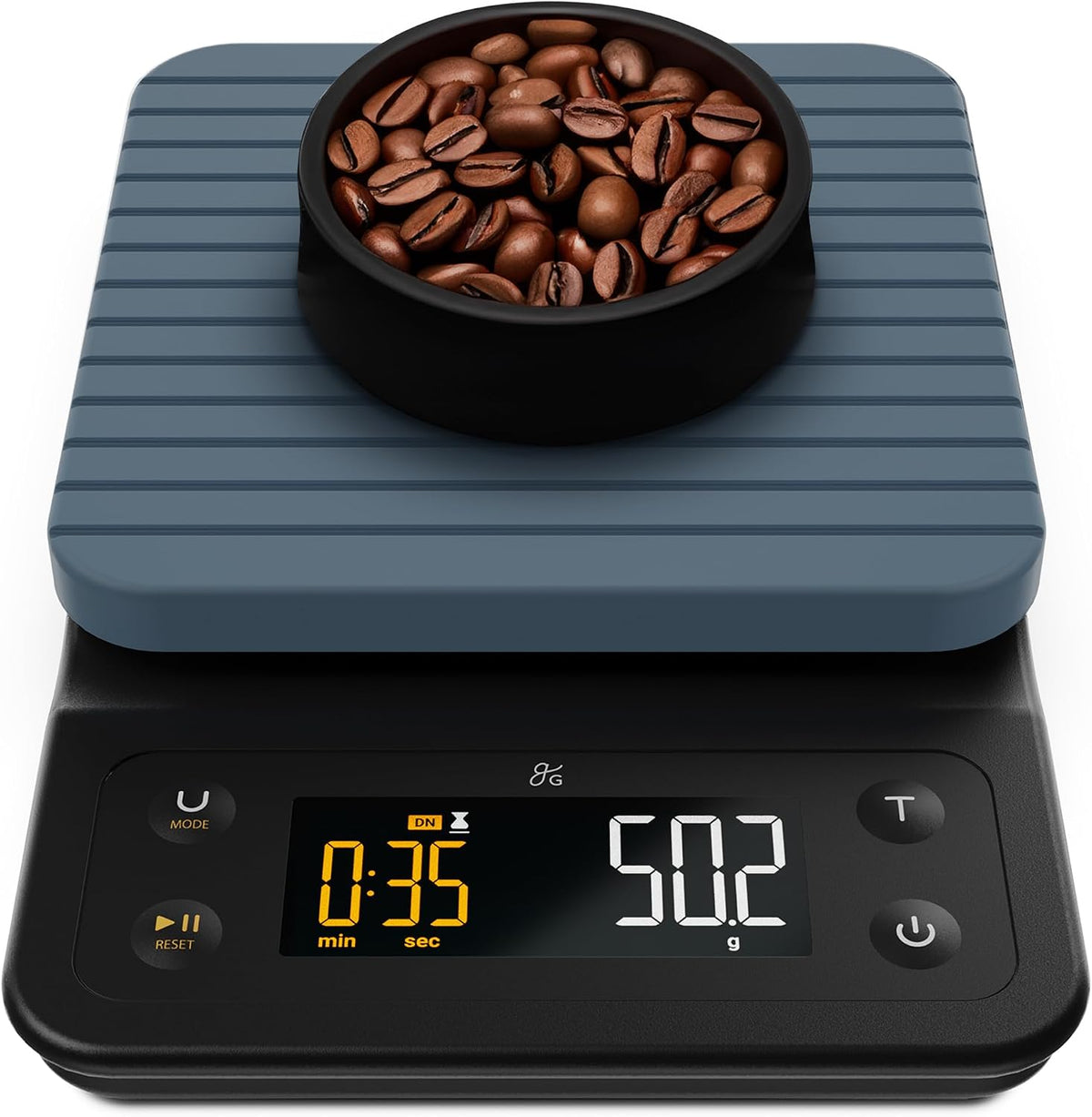 Greater Goods Coffee Scale with Timer, 0.1g Precision for Espresso & Matcha