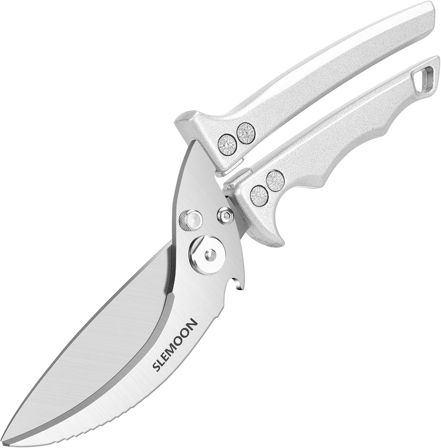 Heavy Duty Kitchen Shears for Food,Silver Kitchen Scissors | Dishwasher Safe and Food Stainless Poultry Shears for Chicken Turkey Thanksgiving,Gift Box