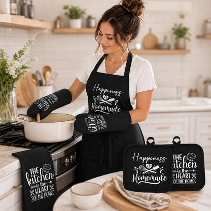 Sratte 6 Pcs Farmhouse Kitchen Decor Accessories Set