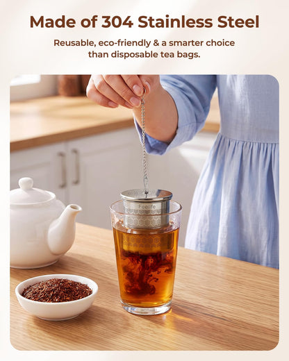 Mini Snowflake Stainless Steel Tea Infuser for Loose Leaf Tea Ball