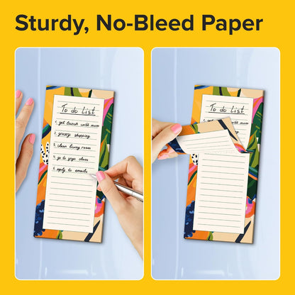 Dry Erase Magnetic Labels - Reusable Sticky Notes - Notepads for Refrigerator - Dry Erase Magnet Sheets - Blank Magnet Stickers to Write On - Magnets for Whiteboard Classroom Fridge