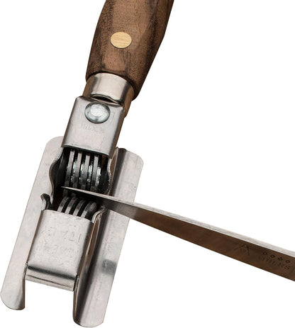 Kings County Tools Manual Handheld Knife Sharpener with Bubinga Handle