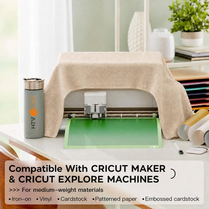 HTVRONT Cutting Mats 12x12, Compatible with Cricut Maker/Explore