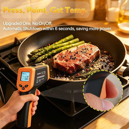OnniOne Infrared Thermometer Temperature Gun for Cooking -58℉~1022℉