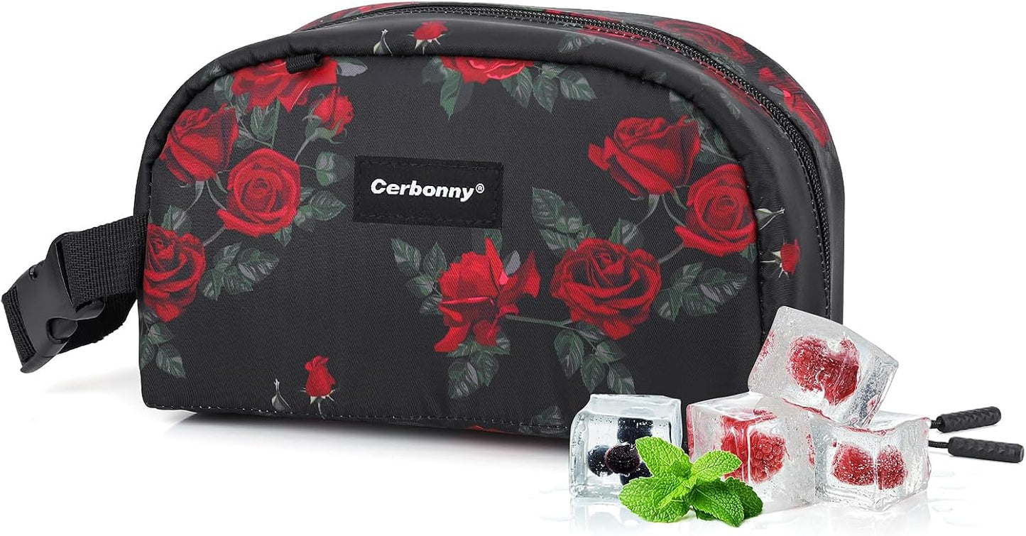 Cerbonny Freezable Cooler Bag for Work/School Travel - Mini Insulated Bag Fit For Yogurt