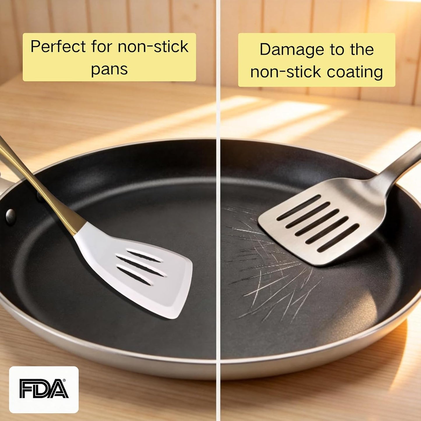 White Silicone Cooking Utensils Set-Non-Toxic, Heat Resistant, BPA Free Kitchen Utensils Set with Spatula, Spoon, Whisk & Tongs-Non-Stick& Dishwasher Safe for Nonstick Cookware