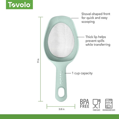 Tovolo, Scoop And Sift 1 Cup Charcoal