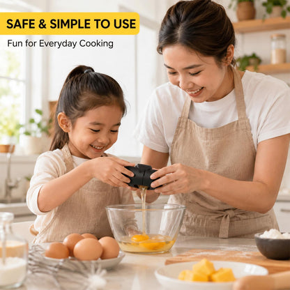 3pcs Stainless Steel Egg Shell Opener and Separator, Egg Cracker Cutter Tool for Hard Boiled Egg Peeler Egg Cube Egg Separator Handheld Home Kitchen easy to use daily