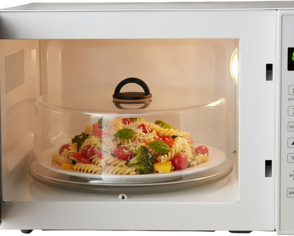 Tall Microwave Tempered Borosilicate Glass Plate Cover 10 x 4