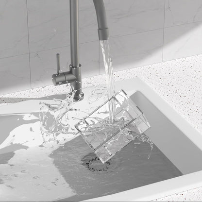 Richboom Cup Holder with Marker Slot - Plastic Cup Holder Clear Acrylic Countertop Disposable Coffee Cup Dispenser Mark Your Cup and Drink Up Party Accessory Social Gathering Housewarming Gift
