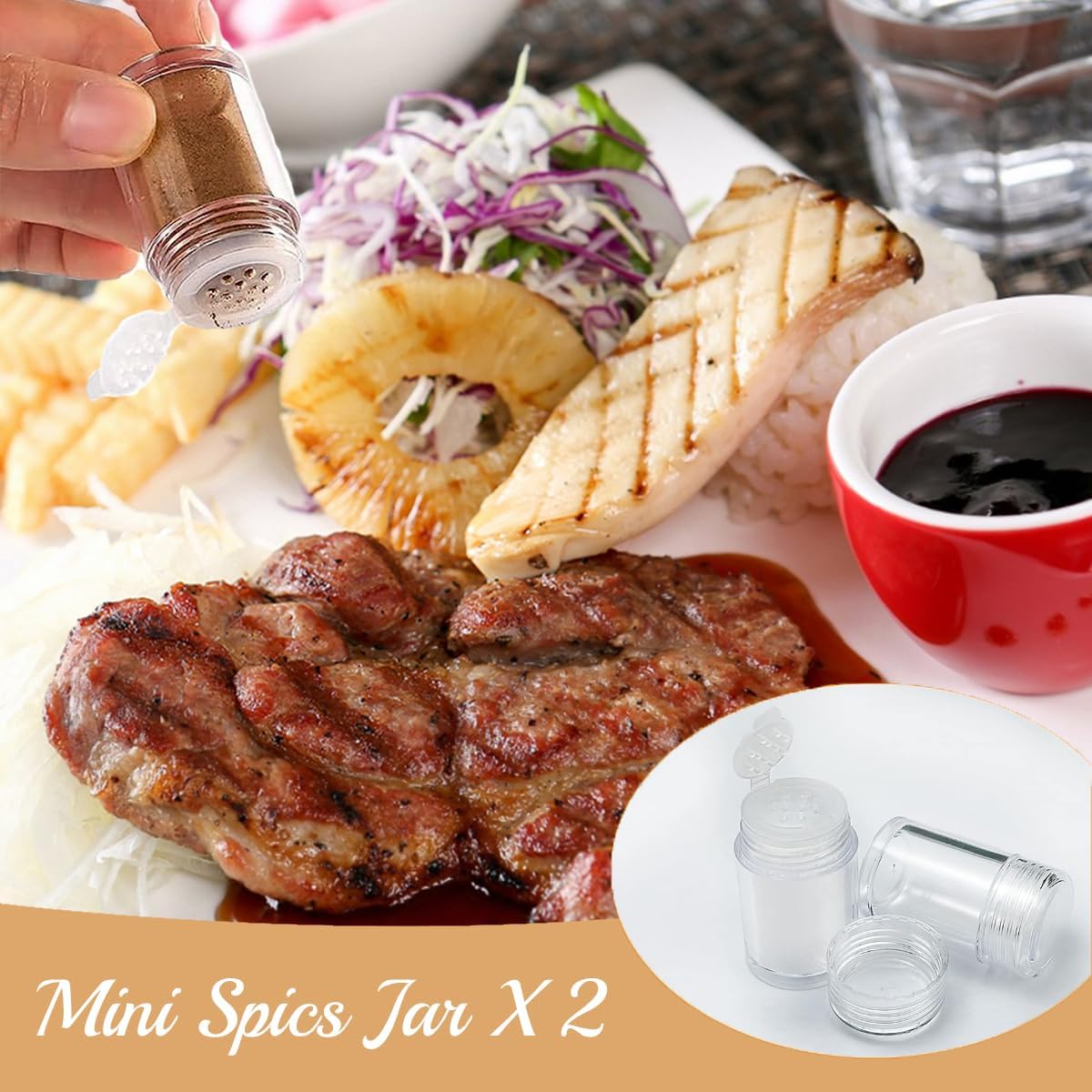 Portable Travel Utensils Set, 18/8 Stainless Steel 3 PCS Cutlery Set Including Knife Fork and Spoon, Reusable Travel Silverware Set with Case for Lunch Box Camping School Office