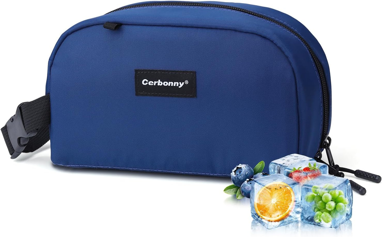 Cerbonny Freezable Cooler Bag for Work/School Travel - Mini Insulated Bag Fit For Yogurt