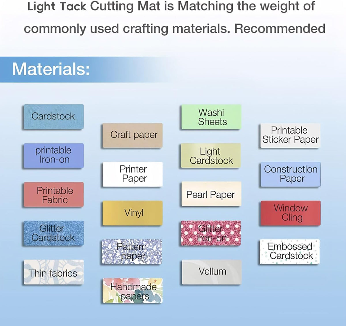 REALIKE 12x12 Light Cutting Mat Compatible with Cricut Maker 3/Maker 4/Maker/Explore 3/4/Air 2/Air/One(3 Mats), Gridded Adhesive Non-Slip Cut Mat for Crafts, Quilting, Sewing and All Arts