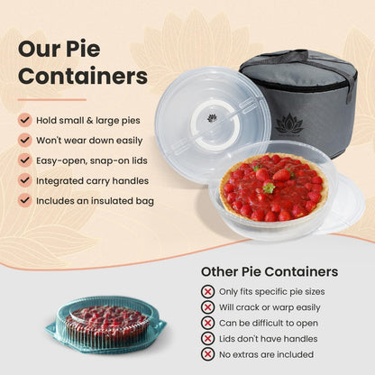 Cake Carrier with Lid and Handle – 10" Cake Storage Container with Baking Accessories, Cake Stand with Baking Pan, Cupcake Tray, Cake Boards & Piping Set