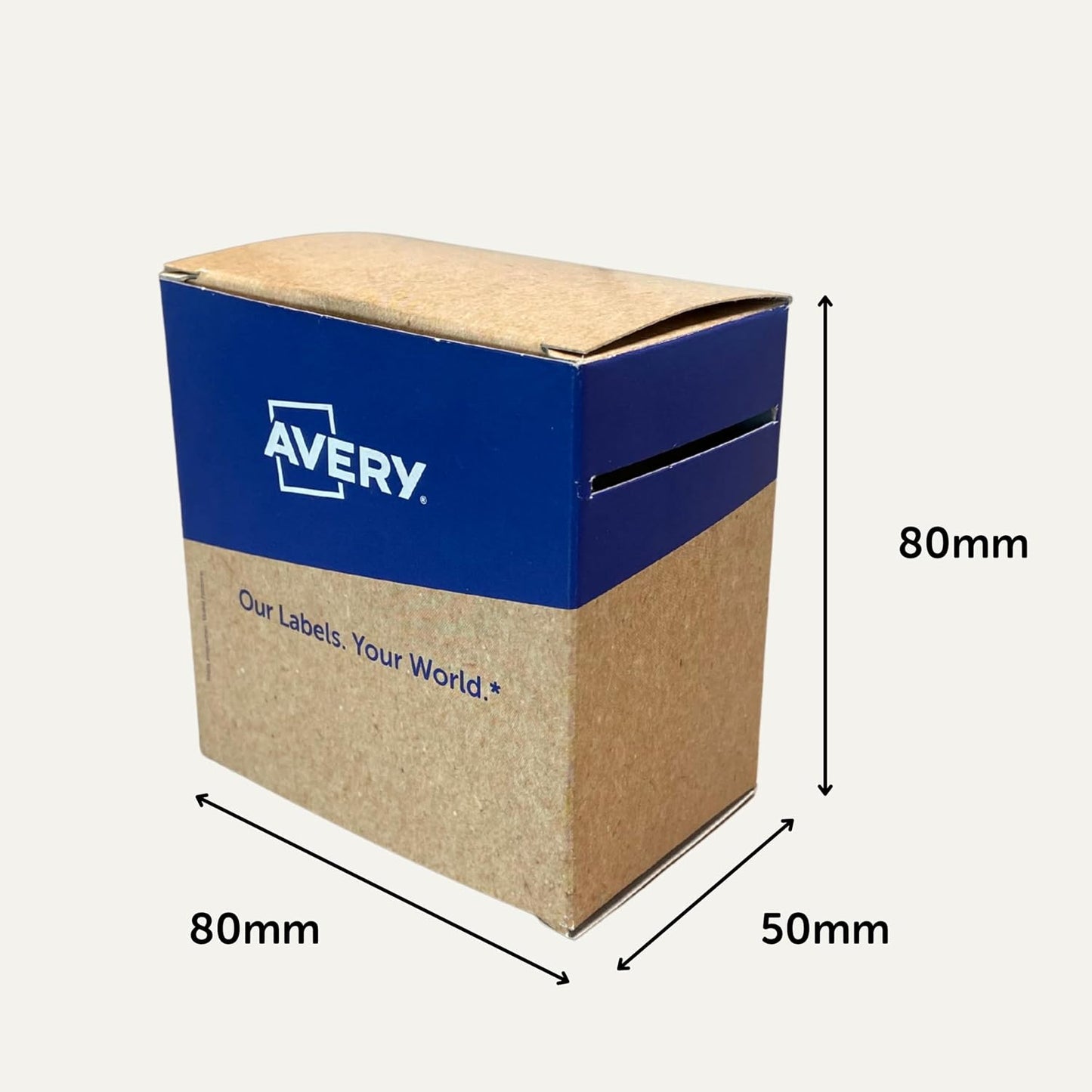Avery Removable, Hand Writable, Detailed Food Day Labels, Strong Adhesive, 40 x 56 mm, Sunday, Black, 500 Labels, Preprinted Design (DLDSUNREV-500)