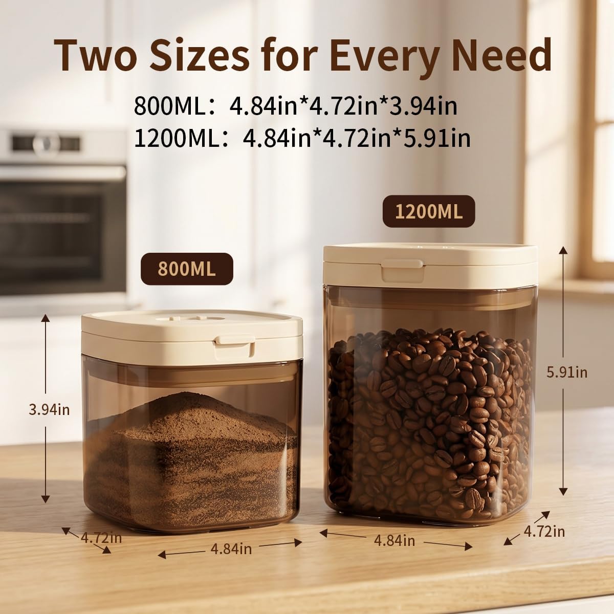 2 Pack 88oz/11 Cups Large Glass Storage Containers with Lids, High Borosilicate BPA Free Airtight Leakproof Meal Prep Containers for Microwave, Freezer & Dishwasher, Kitchen, Gym & Picnic,Baking