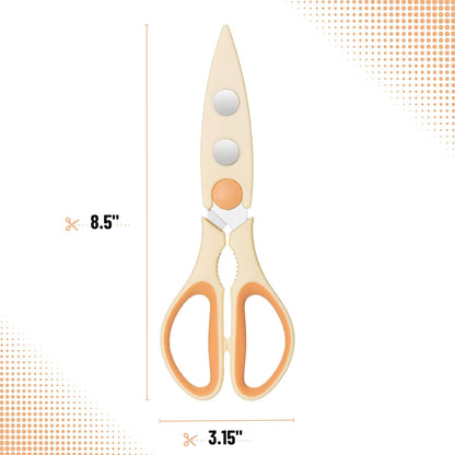 Mr. Pen- All Purpose Kitchen Shears with Protective Sheath, 8 Inch