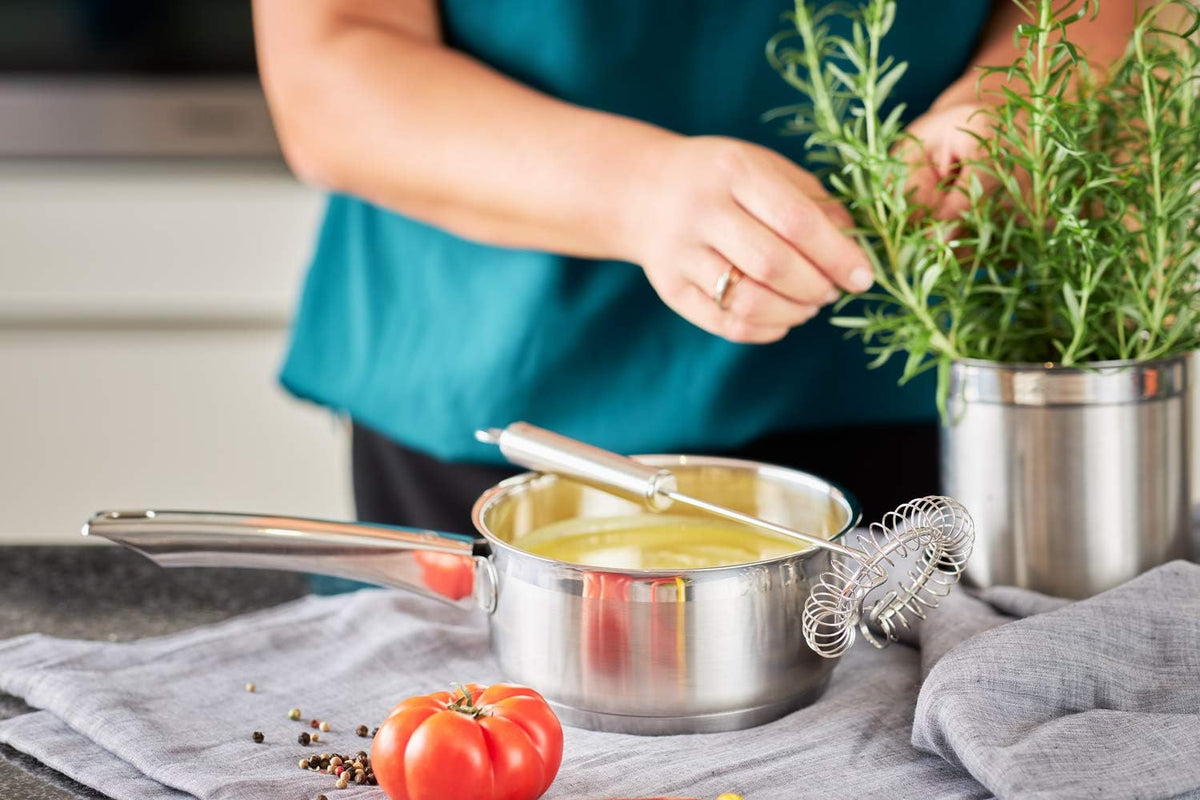 Rosle USA Kitchen Collection Stainless Steel Balloon Egg Whisk, 10.6", Stainless