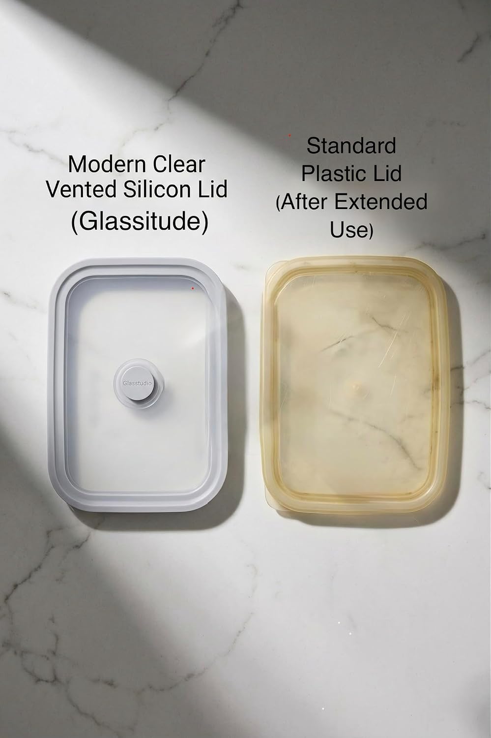 Glass Food Storage & Meal Prep Container Set of 4 with Airtight Glass Lids, Leakproof, 3 Free Straps, Oven, Microwave Safe, BPA & Plastic-Free