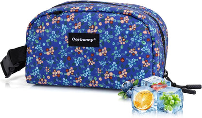 Cerbonny Freezable Cooler Bag for Work/School Travel - Mini Insulated Bag Fit For Yogurt