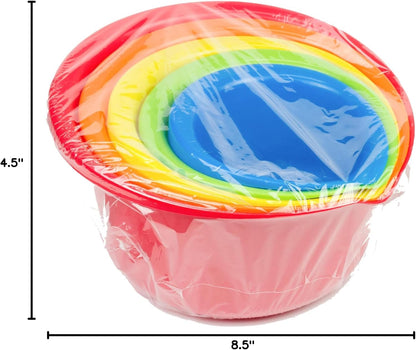Chef Craft Select Plastic Mixing Bowl, .9 Quart Capacity, Blue