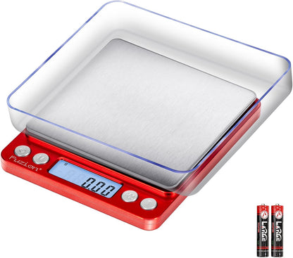 Fuzion Digital Gram Scale .01 Gram Accuracy, 500g Small Jewelry Scale