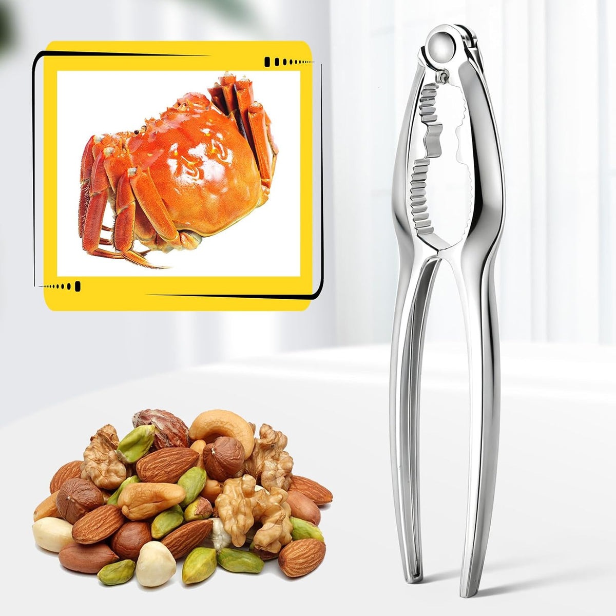 SHENLIU 20 Pack Nut Crackers Tool, Crab Crackers and Tools