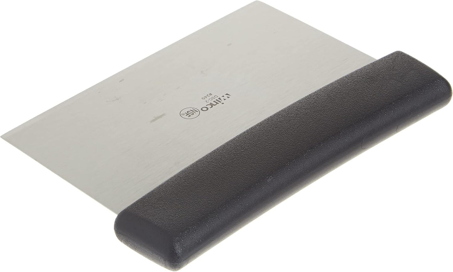 Winco Handle Winware Stainless Steel Dough Scraper