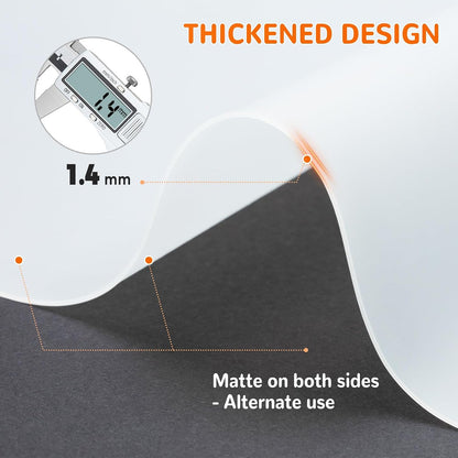 Warome Silicone Mat,78.7”x 23.6” Heat Resistant Mats for Countertop,Extra Large Countertop Protector Mat, Multi-functional Cuttable Kitchen Counter Mat, Silicone Mats for Kitchen Counter/Crafts- Grey