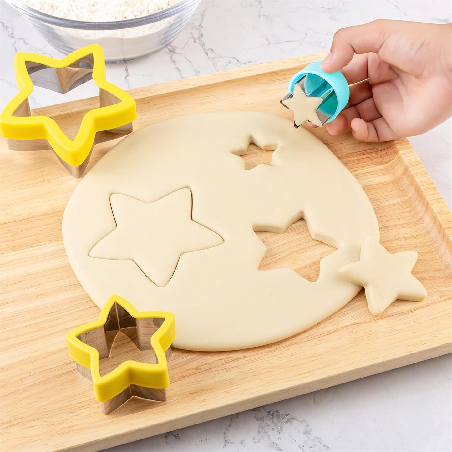 Fruit Cutters Shapes for Kids 22 Pcs, Mini Cookie Cutters Set, Vegetable Cutter with Food Picks