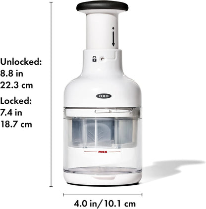 OXO Good Grips Vegetable Chopper with Easy-Grip Handle for Meal Prep