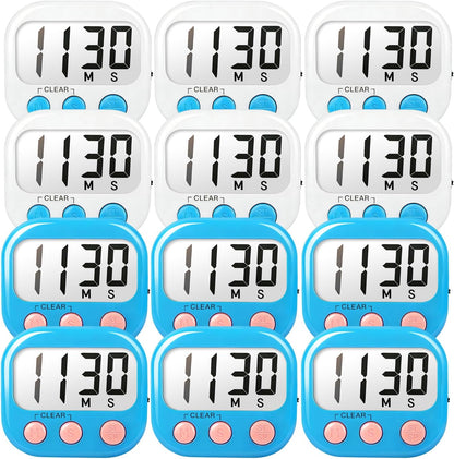 Digital Timer for Kids Classroom Timers for Teachers Blue Green