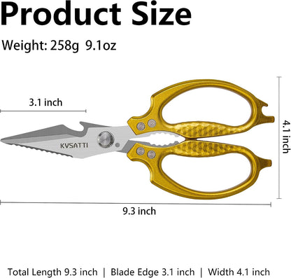 Kitchen Scissors for Food Meat Vegetables Cutting Sharp All Purpose