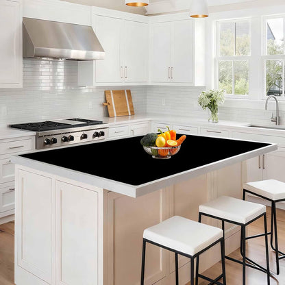 78.7"x23.6" Large Silicone Mat for Kitchen Counter, Heat Resistant Non-Slip Countertop Protector, Waterproof Silicone Craft Mat for Kitchen Island, Semitransparent