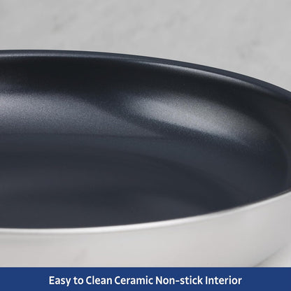 Tramontina Signature Stainless Steel Pasta Strainer Insert for Pot