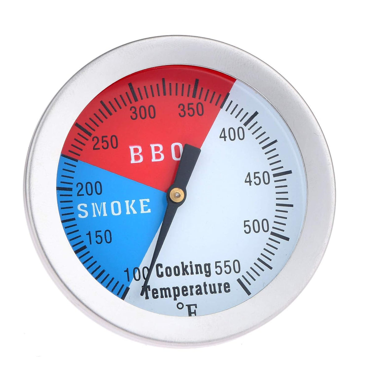 3" Face 1000F Charcoal BBQ Thermometer,1PC Barbecue Temperature Gauge