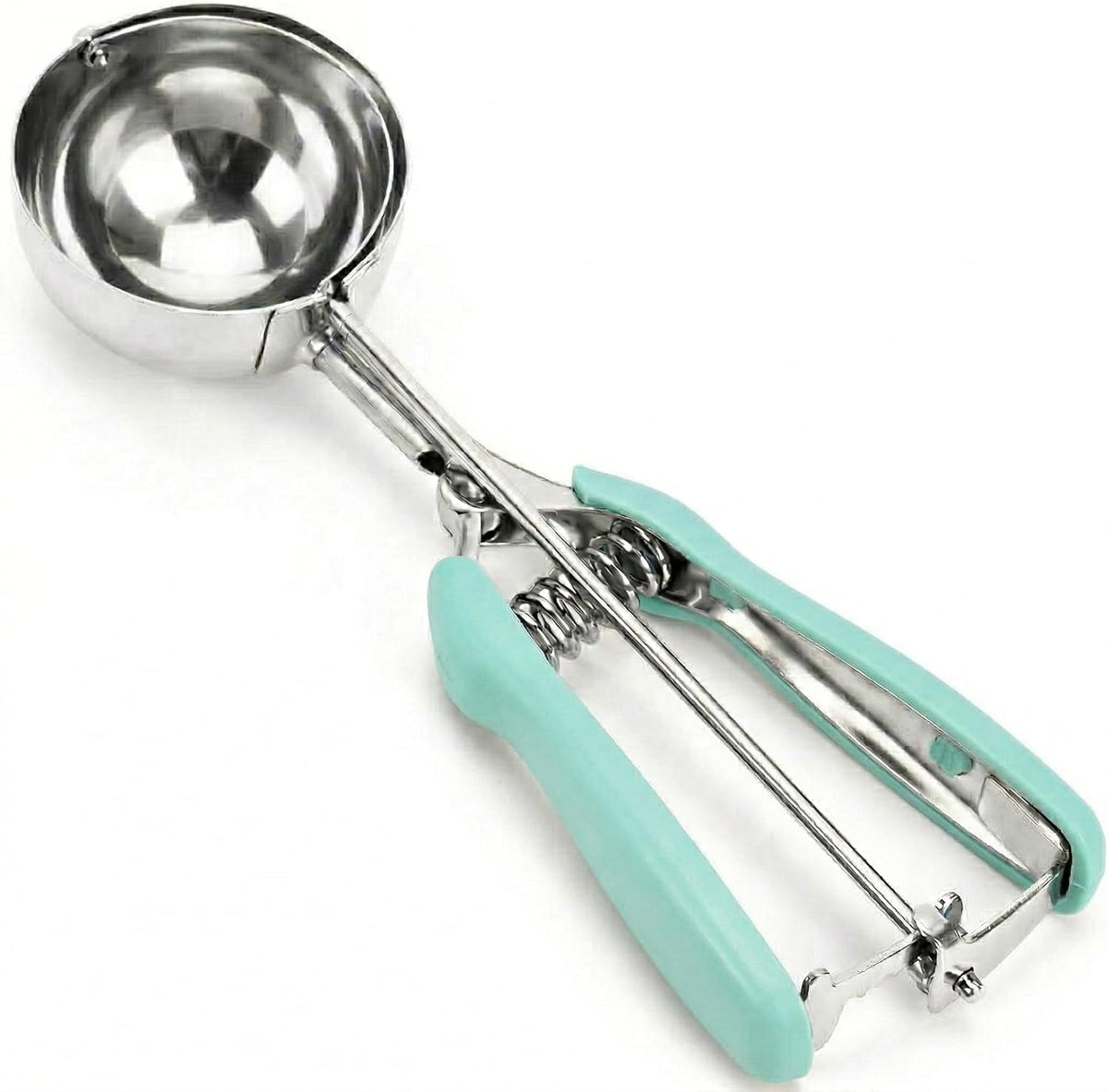 Ice Cream Scoop, 18/8 Stainless Steel Cookie Scoop, Cookie Scoops for Baking, 2 Tbsp/ 30 ml/ 1 oz Cookie Dough Scoop, Ice Cream Scooper with Trigger Release, Cookie Scooper for Baking