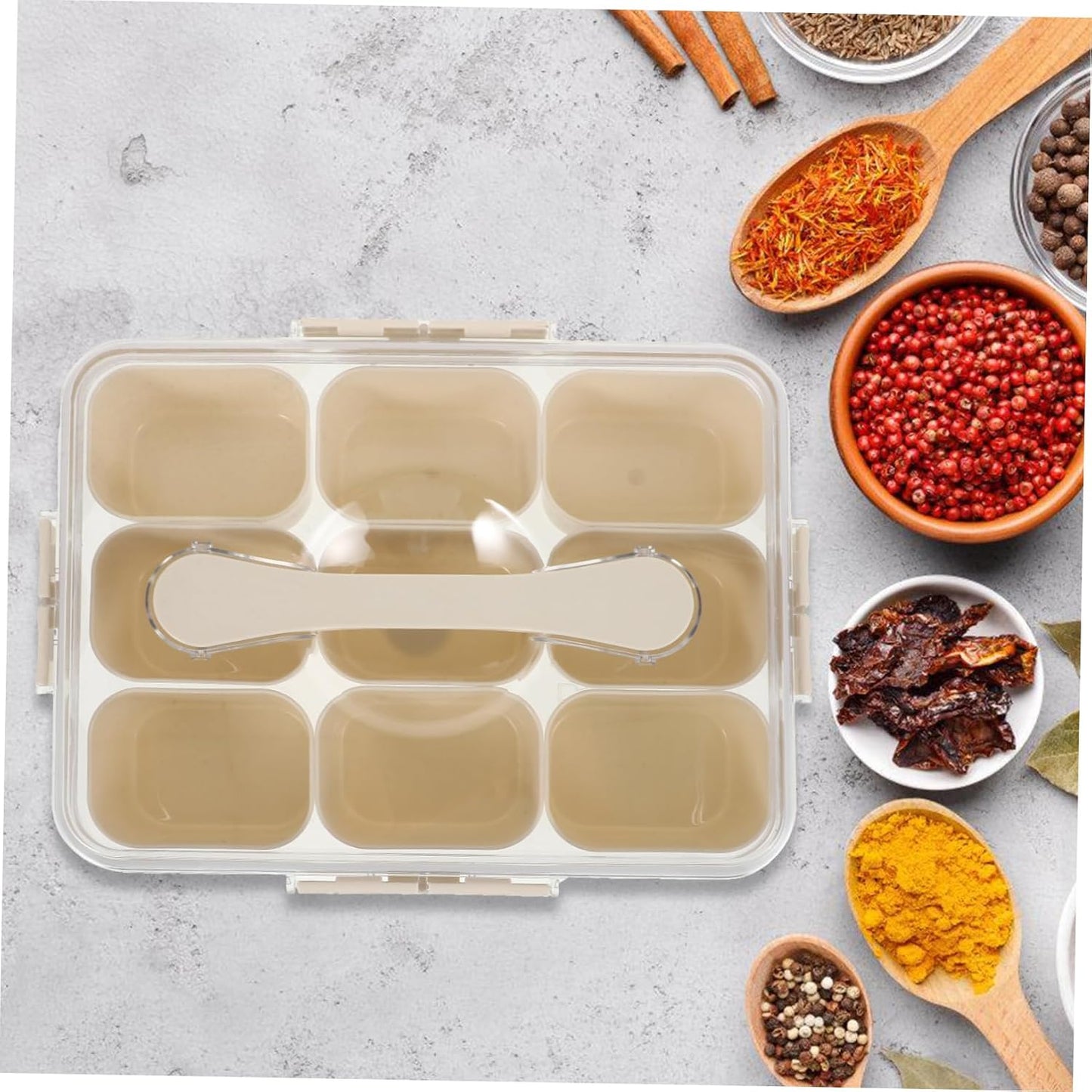 Fridge Organization Relish Tray Lid Yogurt Organizer Versatile Storage Thickened Freezer Organizers