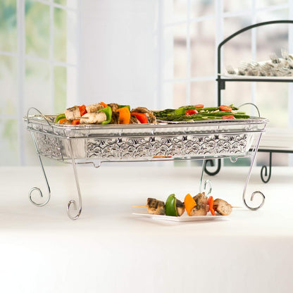 Nicole Home Collection Aluminum Pans With Lids Half Size 9x13 Extra Heavy Duty, Disposable Foil Pans For Baking (25 Sets)