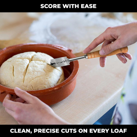 Orblue Bread Lame, Dough Scoring Tool with 12 Blades