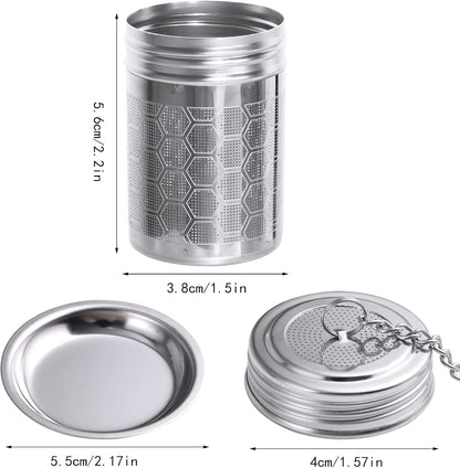 2 Pack Tea Infusers For Loose Tea, 304 Stainless Steel, 2 Inch