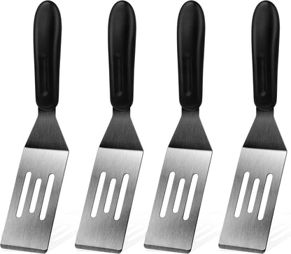 Small Spatula, Mini Serving Metal Spatula for Serving and Turning