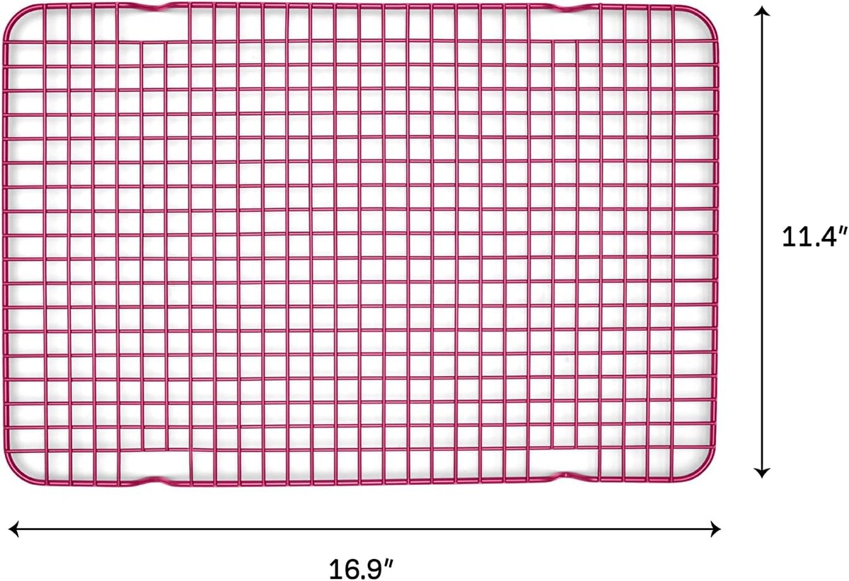 Great Jones Non Stick Wire Cooling Rack (Blueberry) – Fits Half Sheet