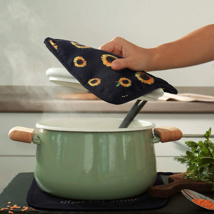 Bencailor 12 Pcs Christmas Wildflower Pot Holders with Pocket