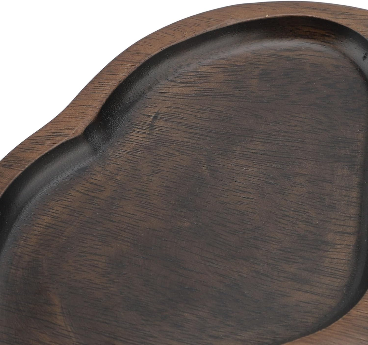 Divided Serving Tray, 3 Compartments Appetizer Snack Dishes Decorative Wooden Serving Platters Chip and Dip Tray for Snack Nut Fruit Veggie