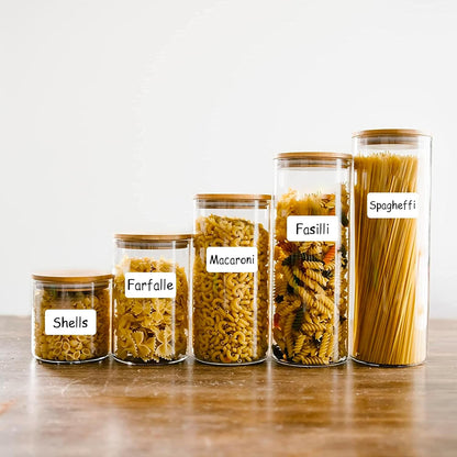 Reusable Dry Erase Labels for Organizing, Storage Bin, Craft, Jars, Pantry Labels, Sticky Notes for Office School Home Gift Chioce, Removable (2x4 inches, 24PCS) (White)