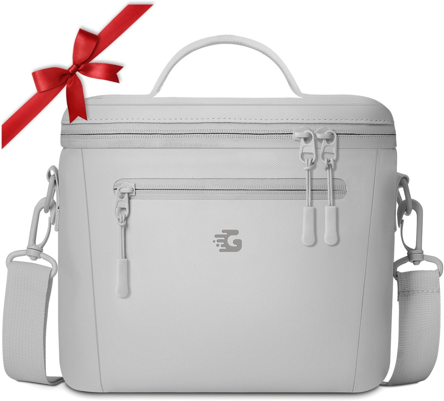 GLORIEROO Insulated Lunch Box Bag Women Girls - Waterproof Leakproof Lightweight Reusable Cooler for School Work Picnic - Back to School